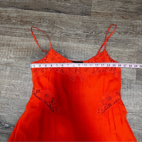 Sanctuary Ivy Embroider Dress Orange Size Small - Picture 11 of 14